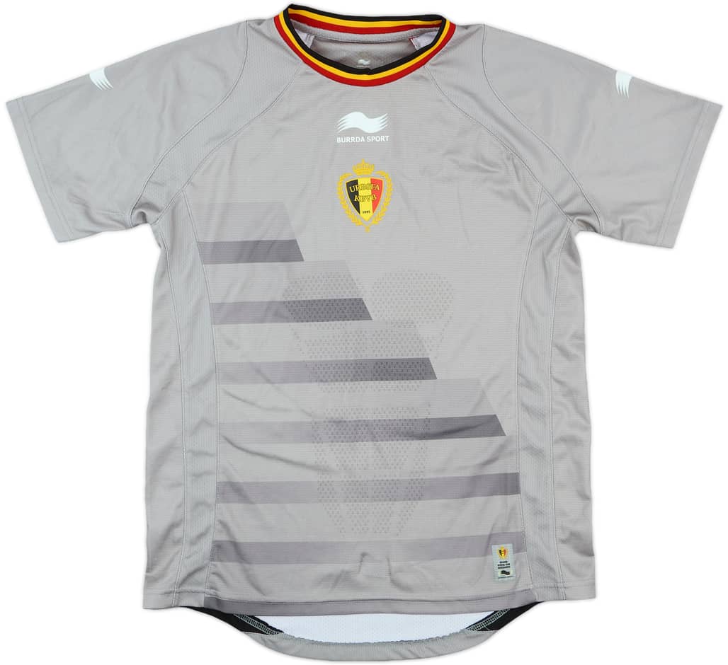 2014-15 Belgium Player Issue GK S/S Shirt - 10/10 - (XL.Boys)