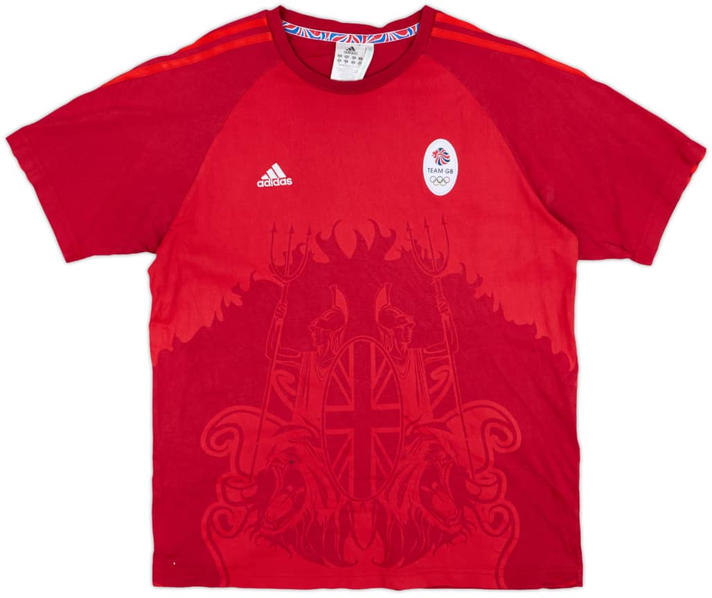 2012 Team GB adidas Cotton Tee - 9/10 - (M)