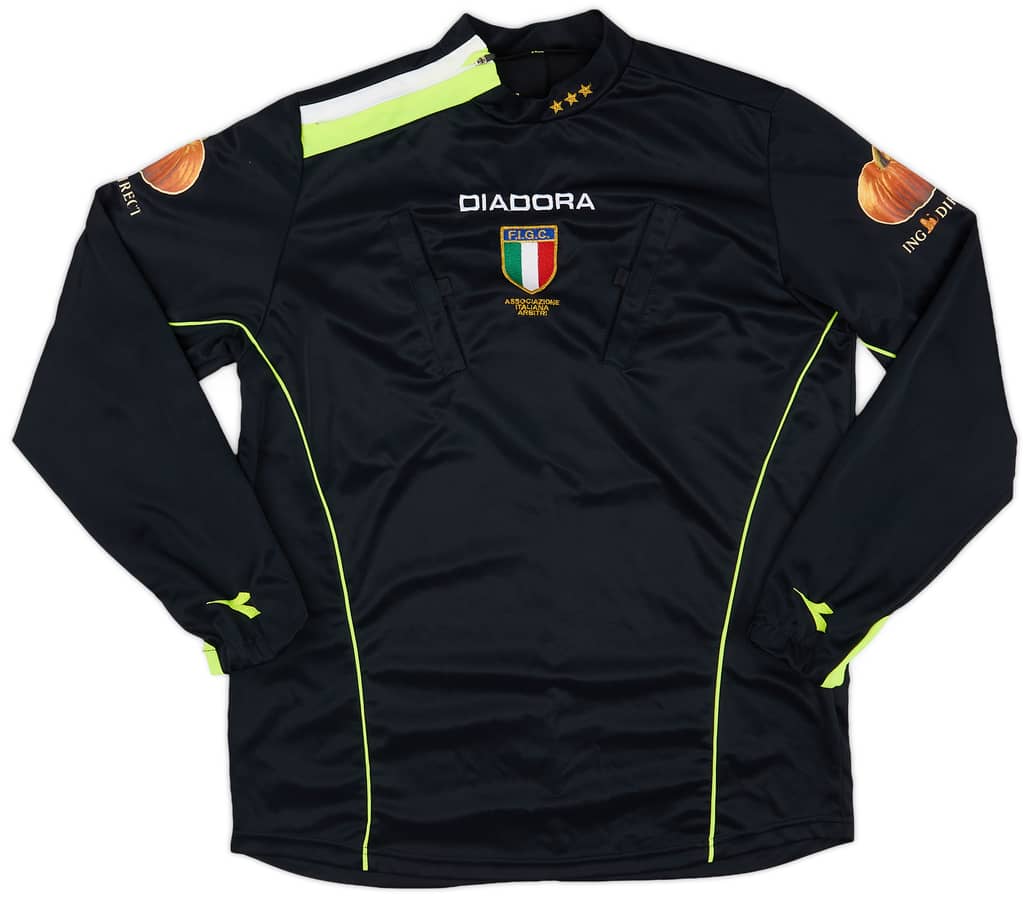 2010s Italy Diadora Referee L/S Shirt - 8/10 - (L)