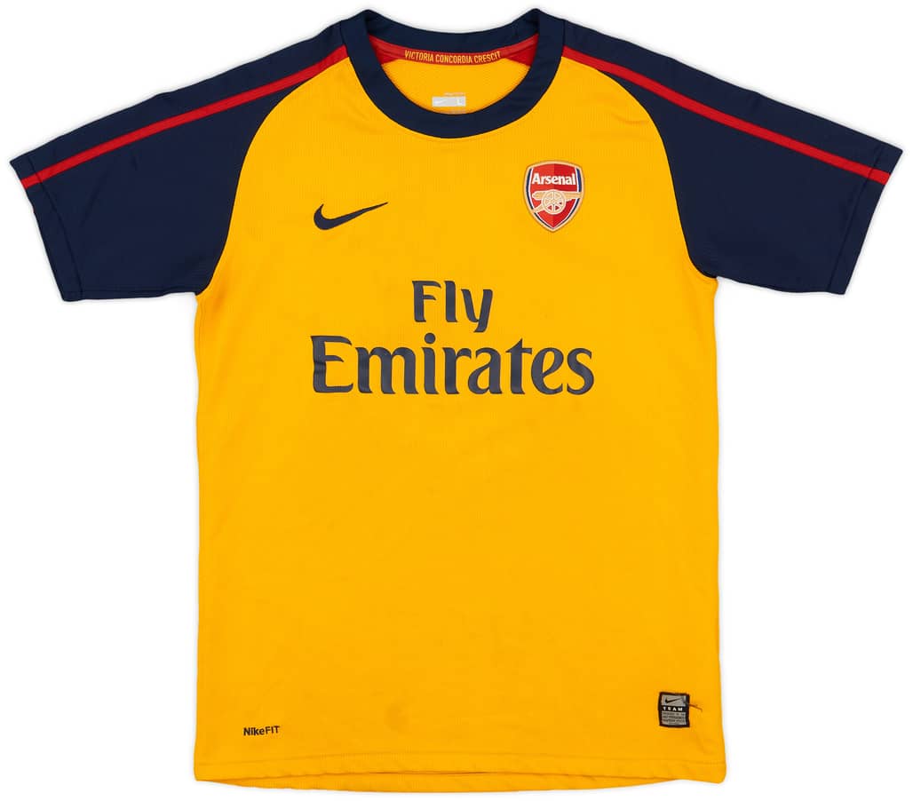 2008-09 Arsenal Away Shirt - 7/10 - (L.Boys)