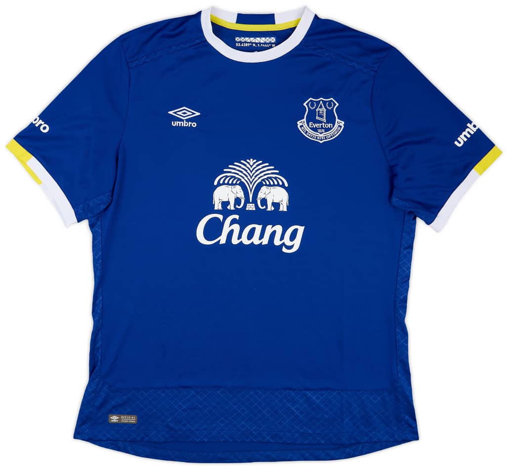 2016-17 Everton Home Shirt - 9/10 - (XL)