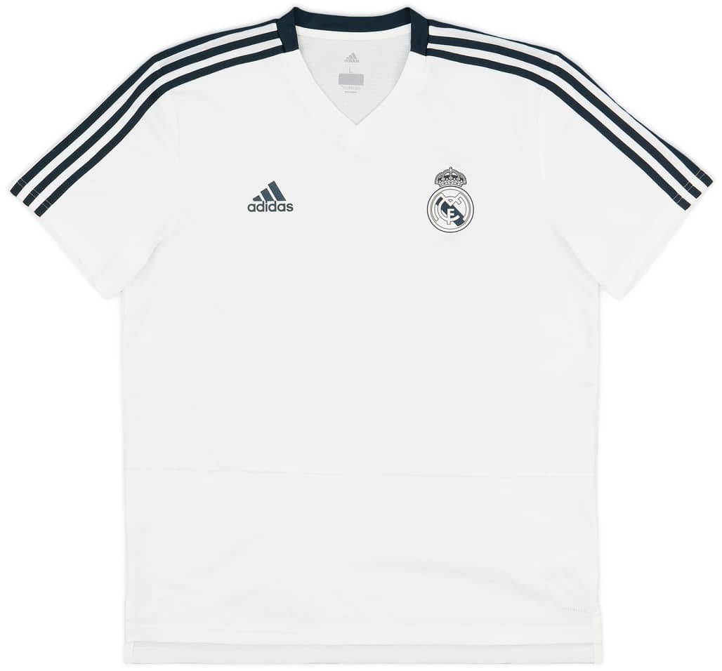 2018-19 Real Madrid adidas Training Shirt - 7/10 - (L)