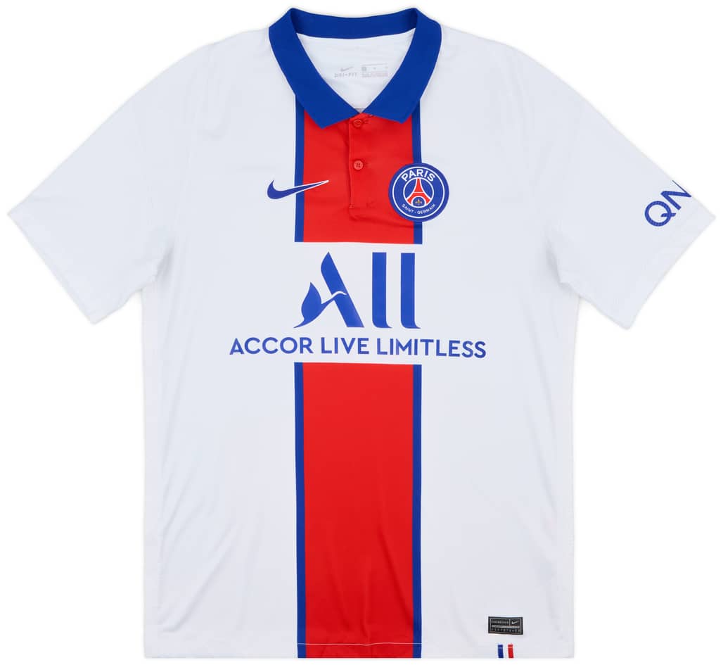 2020-21 Paris Saint-Germain Away Shirt - 8/10 - (M)