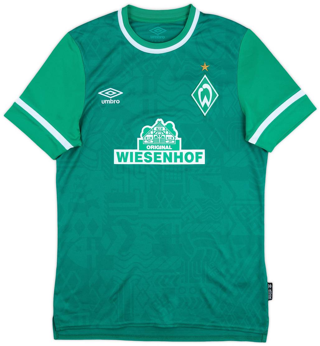 2021-22 Werder Bremen Home Shirt - 8/10 - (S)