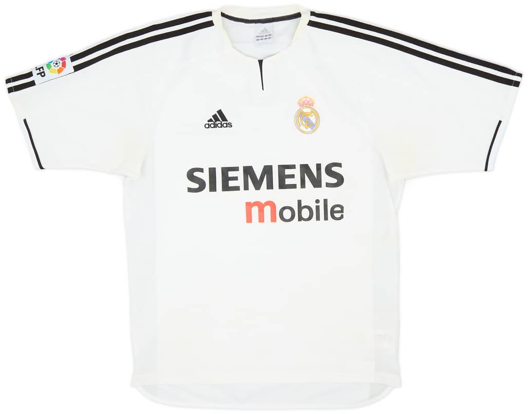 2003-04 Real Madrid Home Shirt - 5/10 - (S)