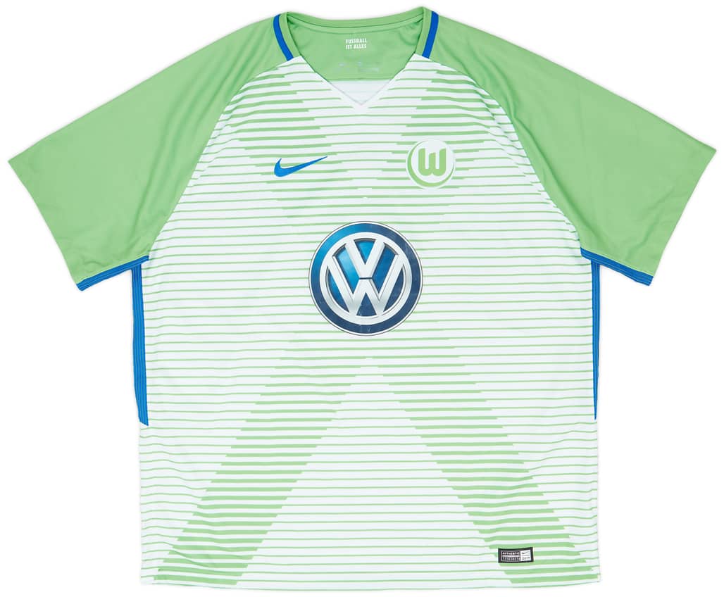 2017-18 Wolfsburg Home Shirt - 8/10 - (XXL)