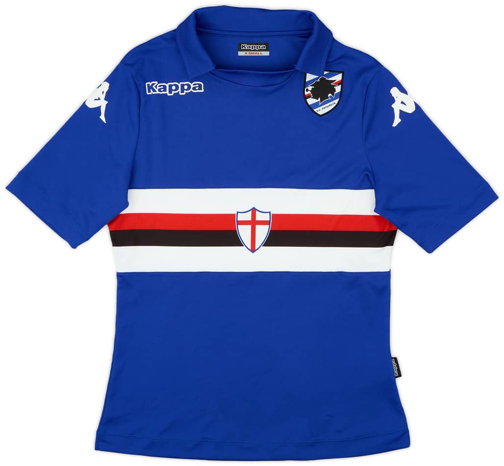 2013-14 Sampdoria Home Shirt - 8/10 - (XS)
