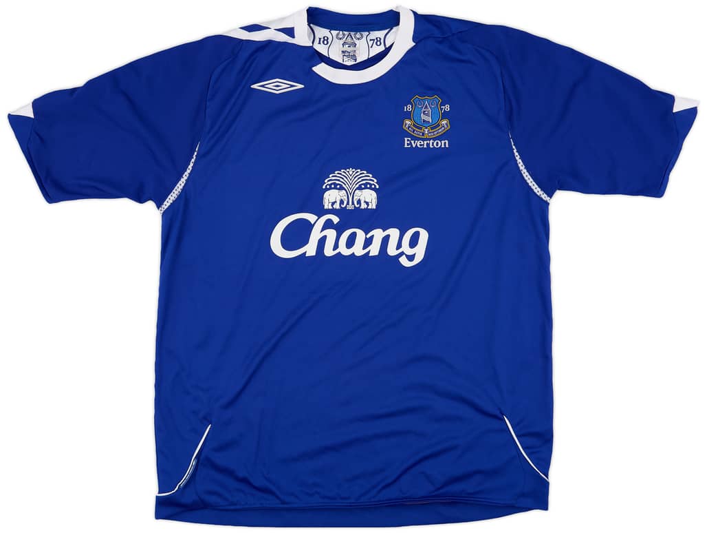 2006-07 Everton Home Shirt - 8/10 - (XL)