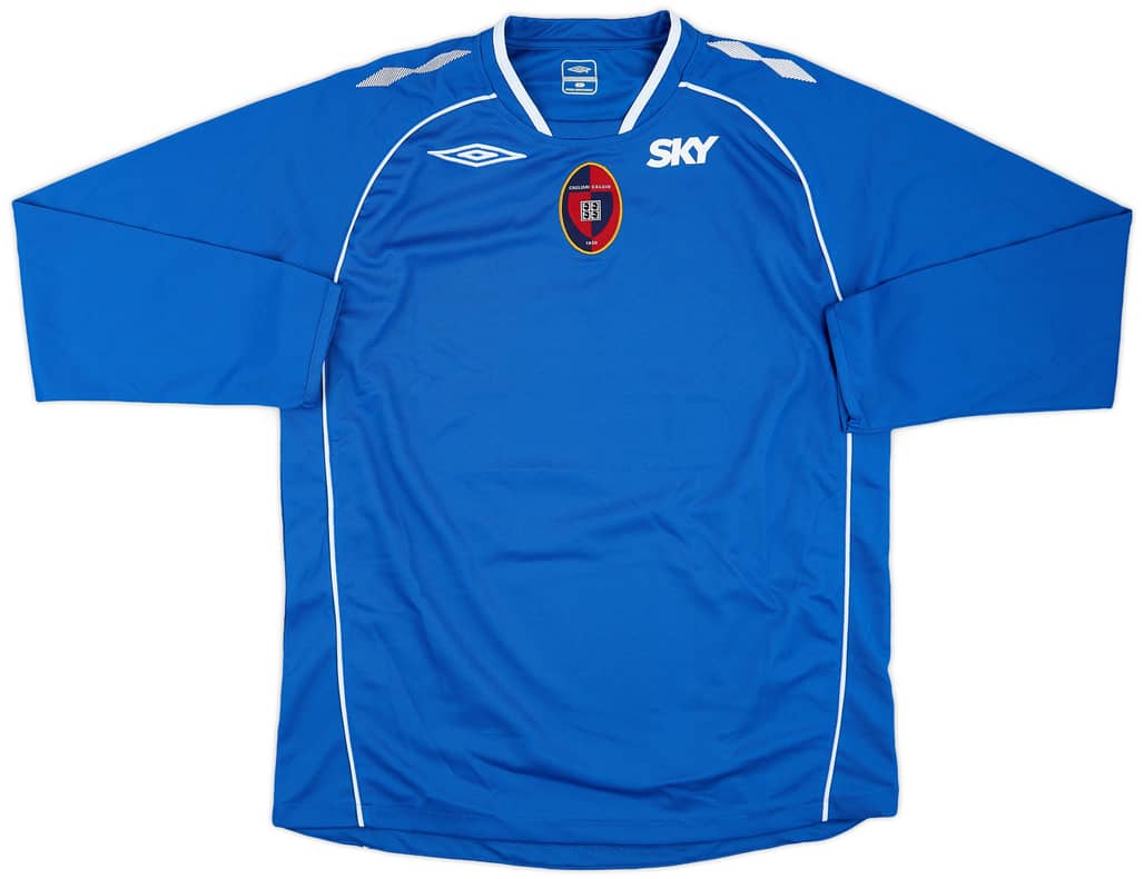 2007-08 Cagliari GK Shirt - 8/10 - (XL)