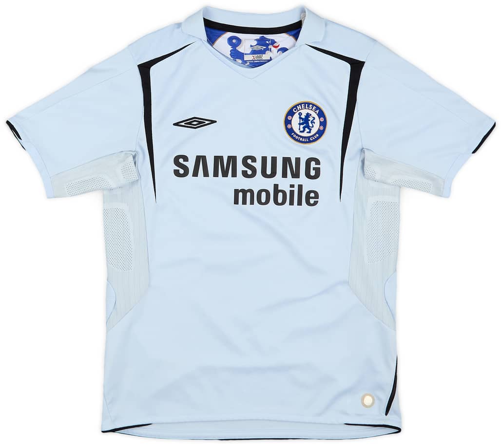 2005-06 Chelsea Away Shirt - 9/10 - (L.Boys)