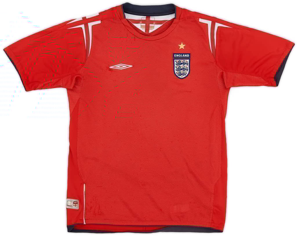 2004-06 England Away Shirt - 4/10 - (S)