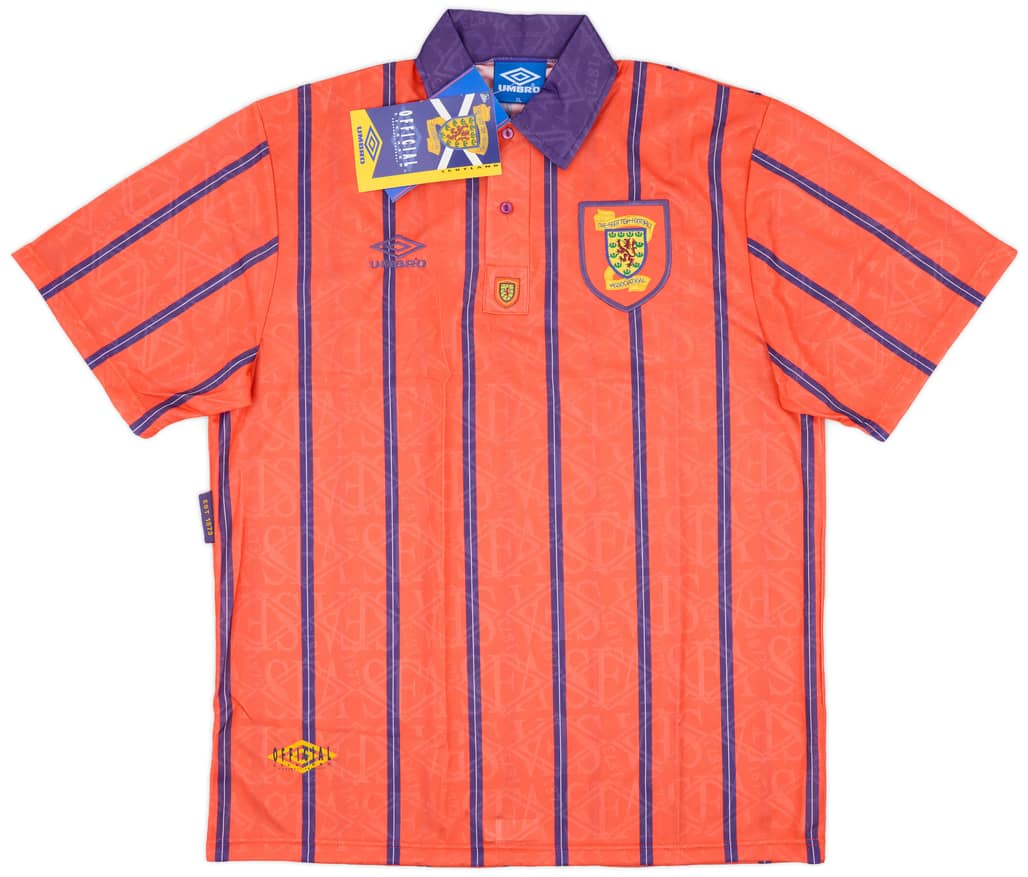 1993-95 Scotland Away Shirt (XL)