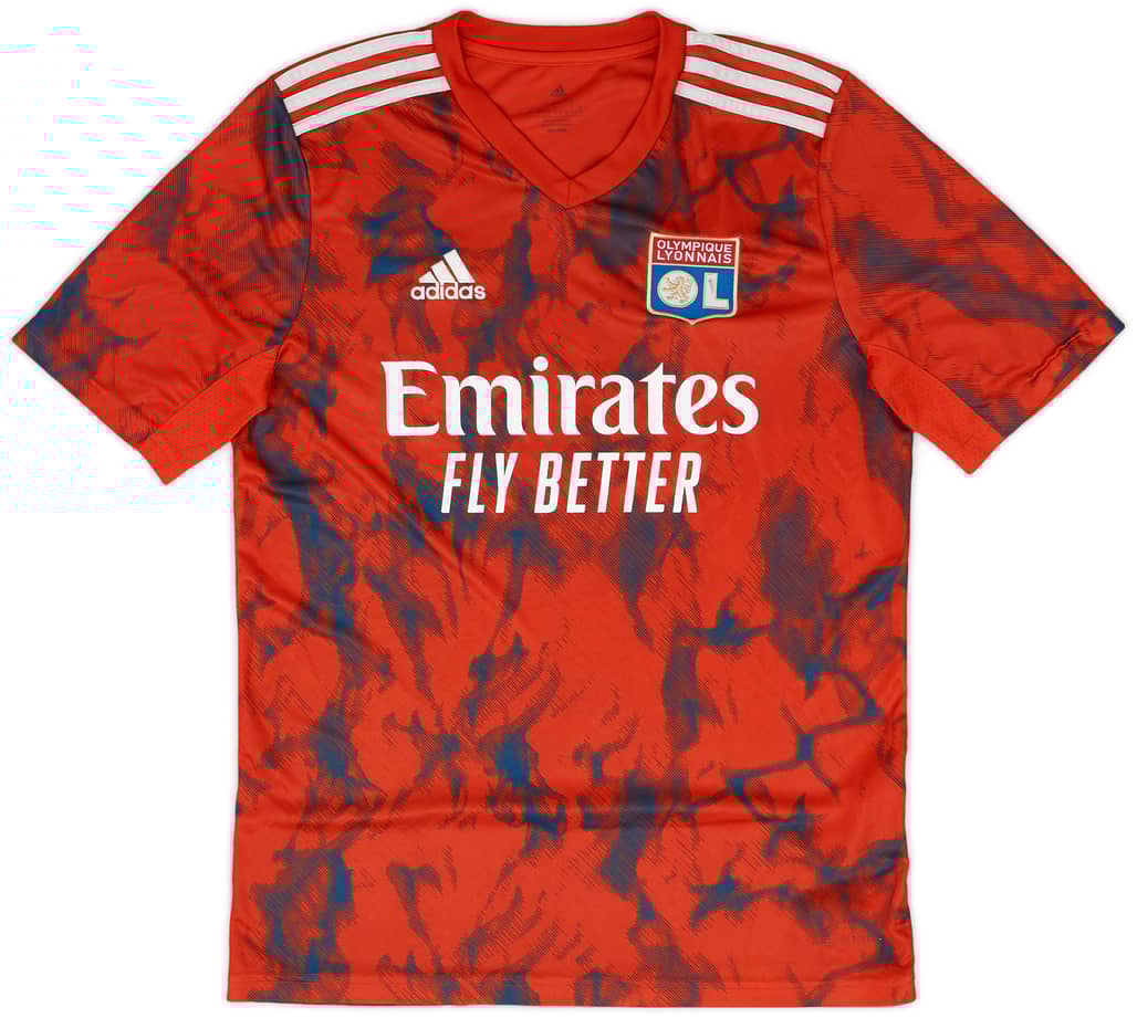 2022-23 Lyon Away Shirt - 8/10 - (XL.Boys)