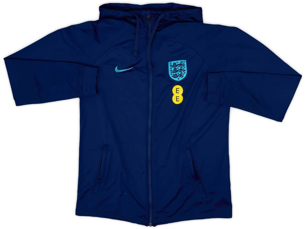 2022-23 England Nike Hooded Track Jacket - 8/10 - (S)