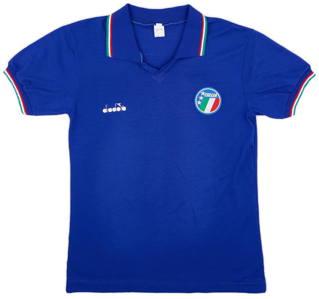 1986-88 Italy Home Shirt - 8/10 - (L)