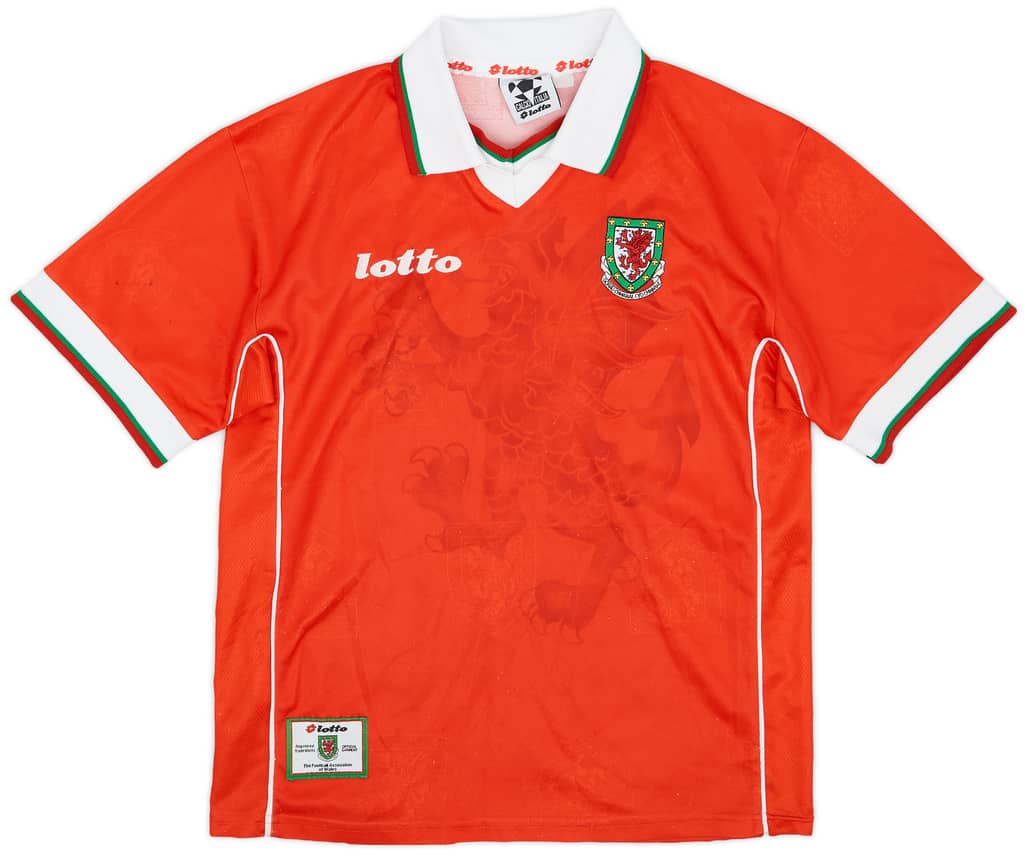 1998-00 Wales Home Shirt - 7/10 - (S)