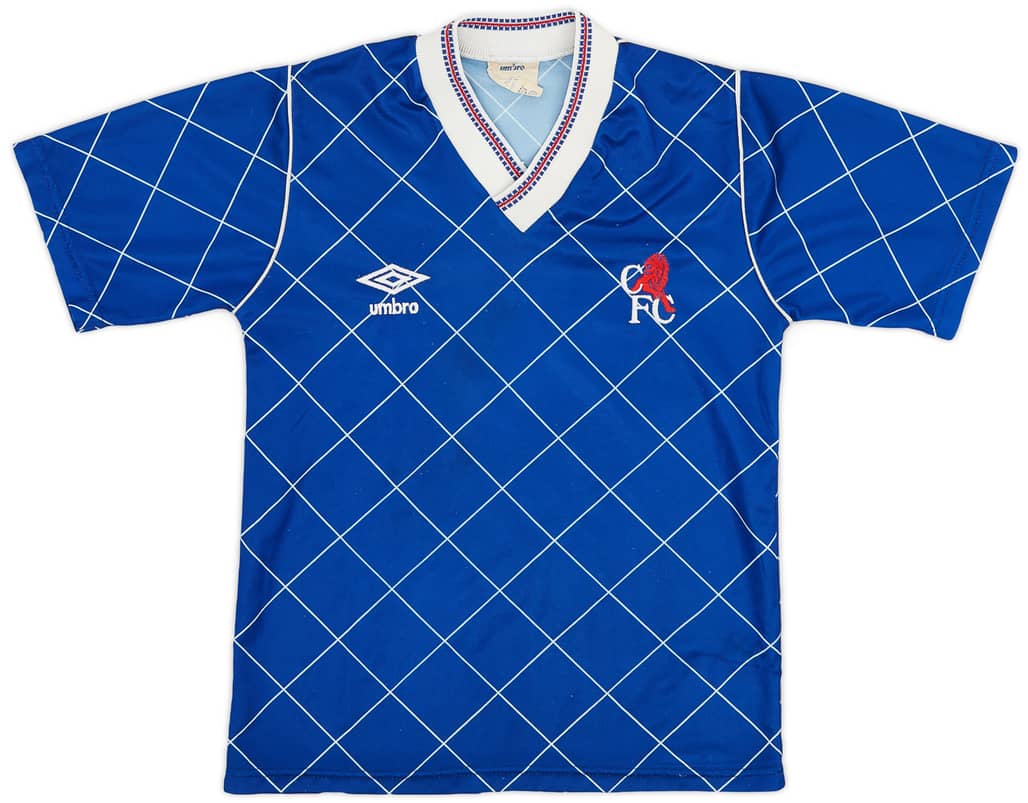 1987-89 Chelsea Home Shirt - 9/10 - (S.Boys)