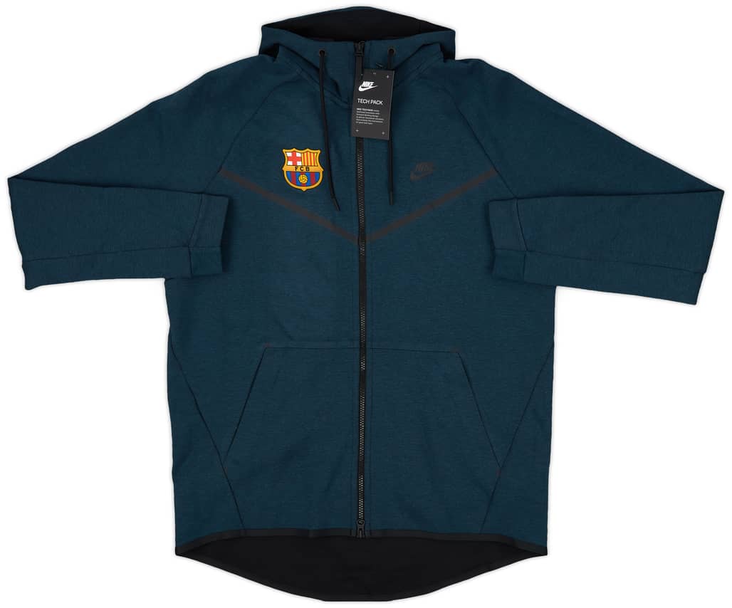 2018-19 Barcelona Nike Tech Fleece Hooded Top (L)