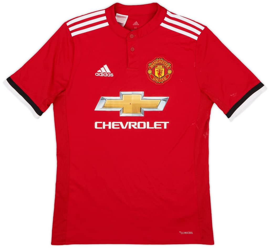 2017-18 Manchester United Home Shirt - 5/10 - (XL.Boys)