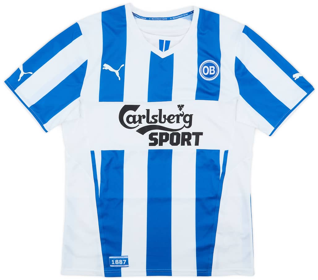 2014-15 Odense Home Shirt - 9/10 - (L)