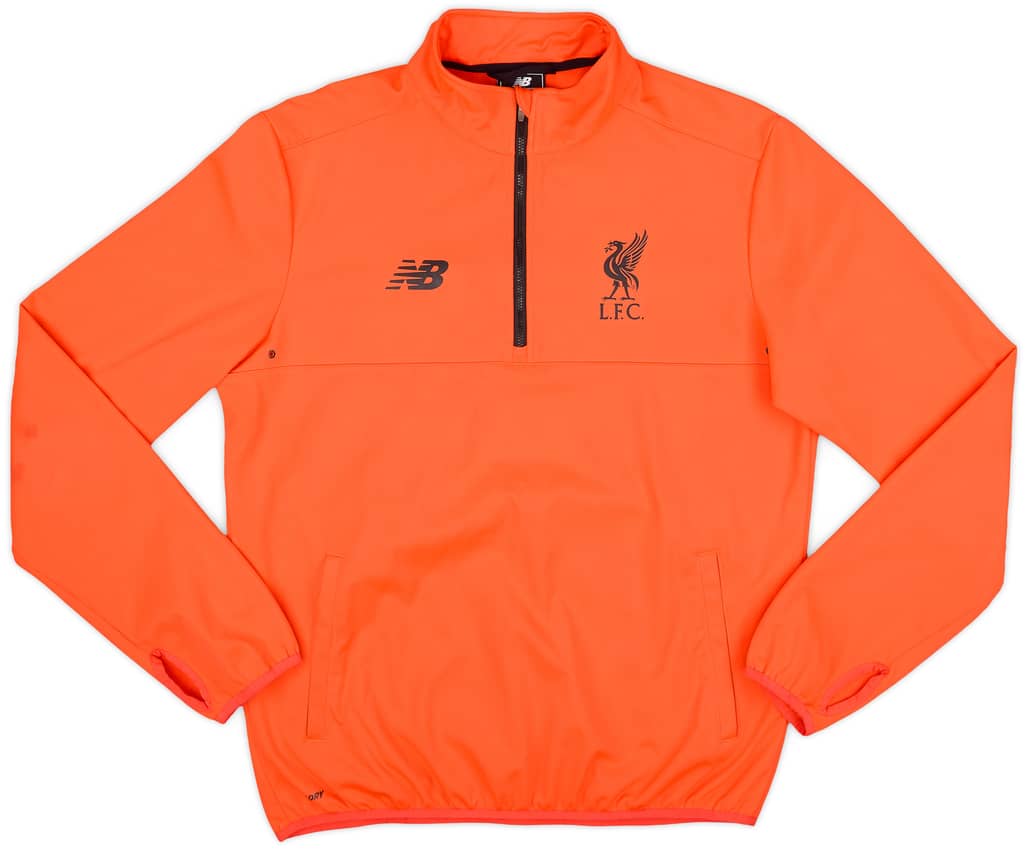 2016-17 Liverpool New Balance 1/4 Zip Drill Top - 6/10 - (M)