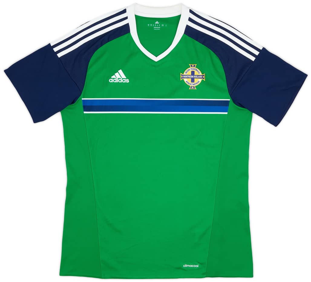 2016-17 Northern Ireland Home Shirt - 9/10 - (M)