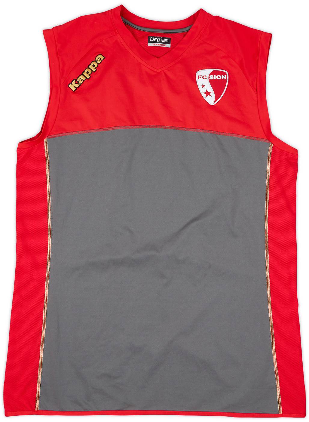 2010-11 FC Sion Kappa Training Vest - 8/10 - (XXL)