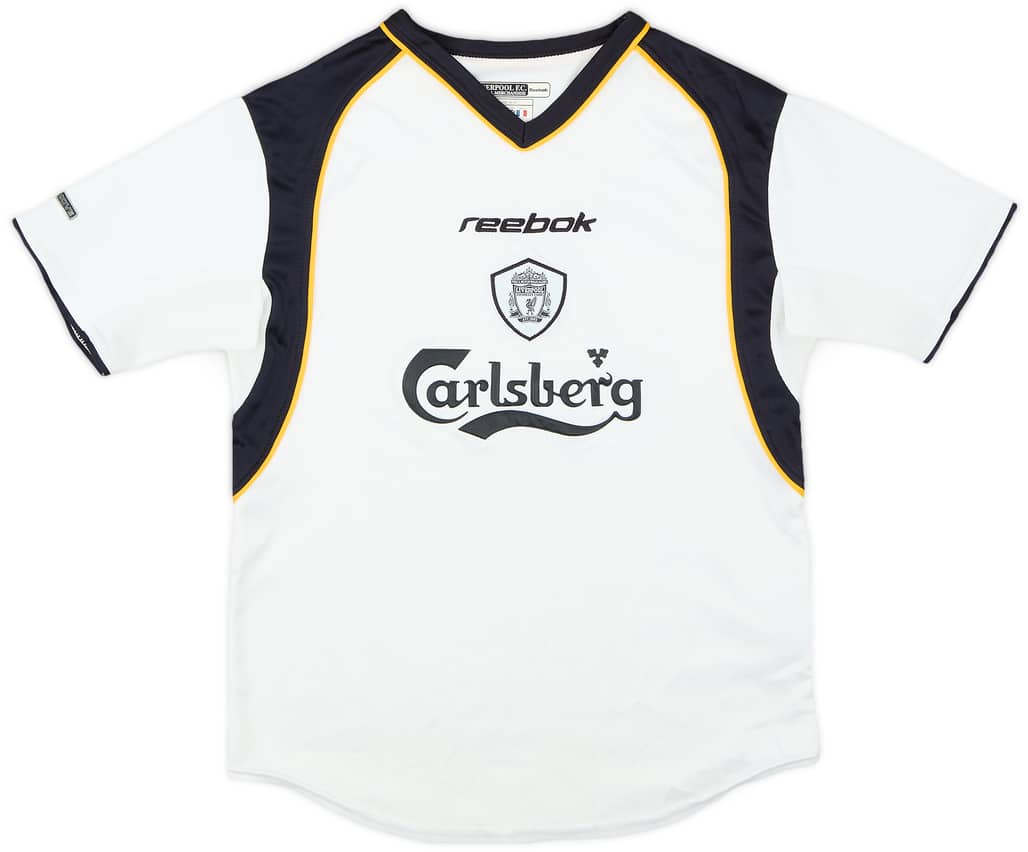 2001-03 Liverpool Away Shirt - 7/10 - (L.Boys)