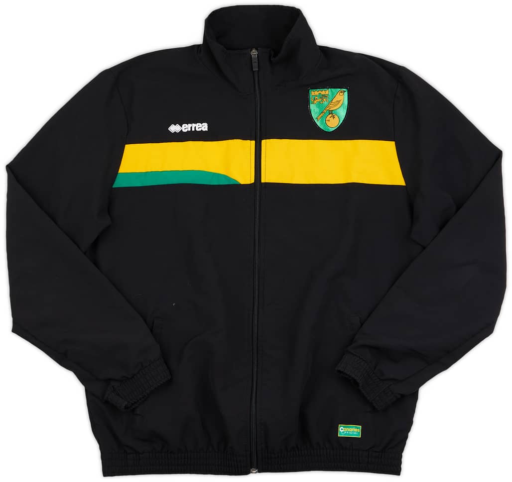 2013-14 Norwich Errea Track Jacket - 8/10 - (XL)