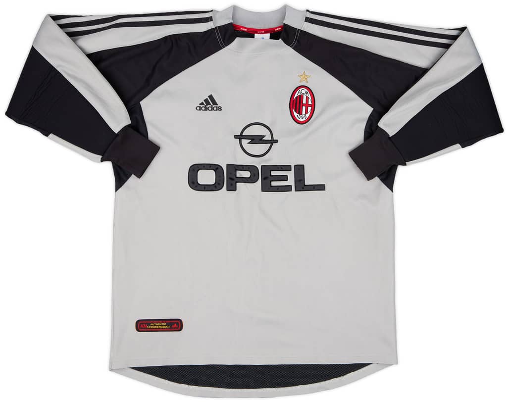 2000-02 AC Milan GK Shirt - 8/10 - (M)