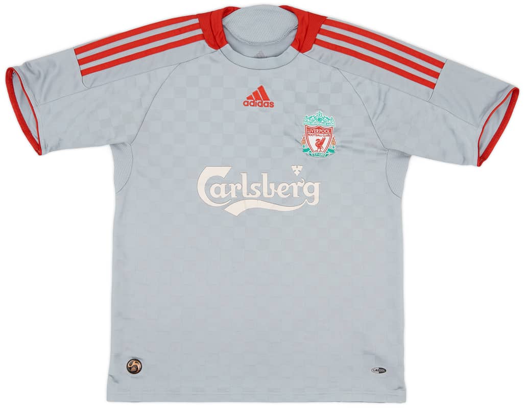 2008-09 Liverpool Away Shirt - 6/10 - (XL.Boys)