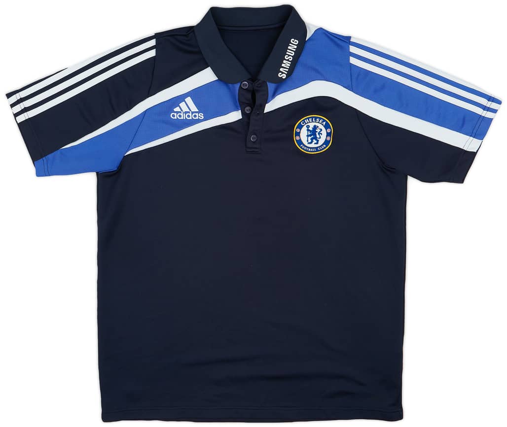 2009-10 Chelsea adidas Polo Shirt - 8/10 - (L)