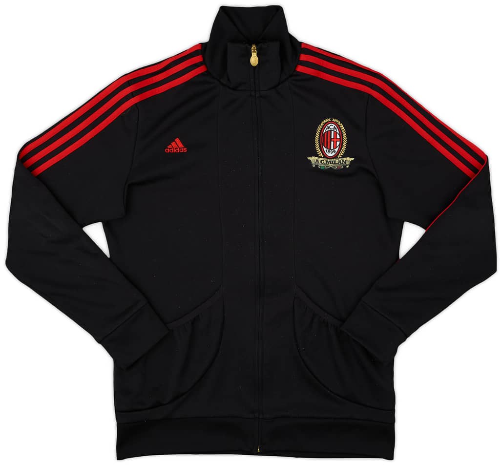 2010-11 AC Milan adidas Track Jacket - 6/10 - (L)