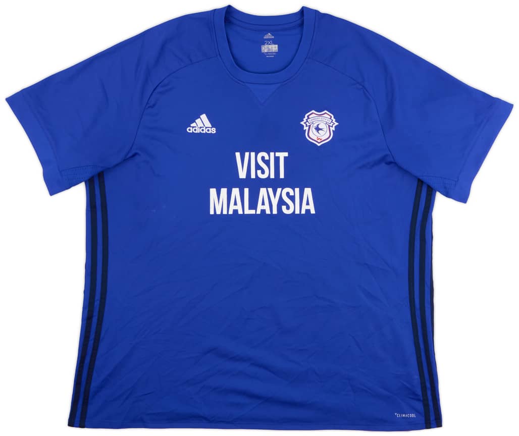 2017-18 Cardiff City Home Shirt - 7/10 - (XXL)