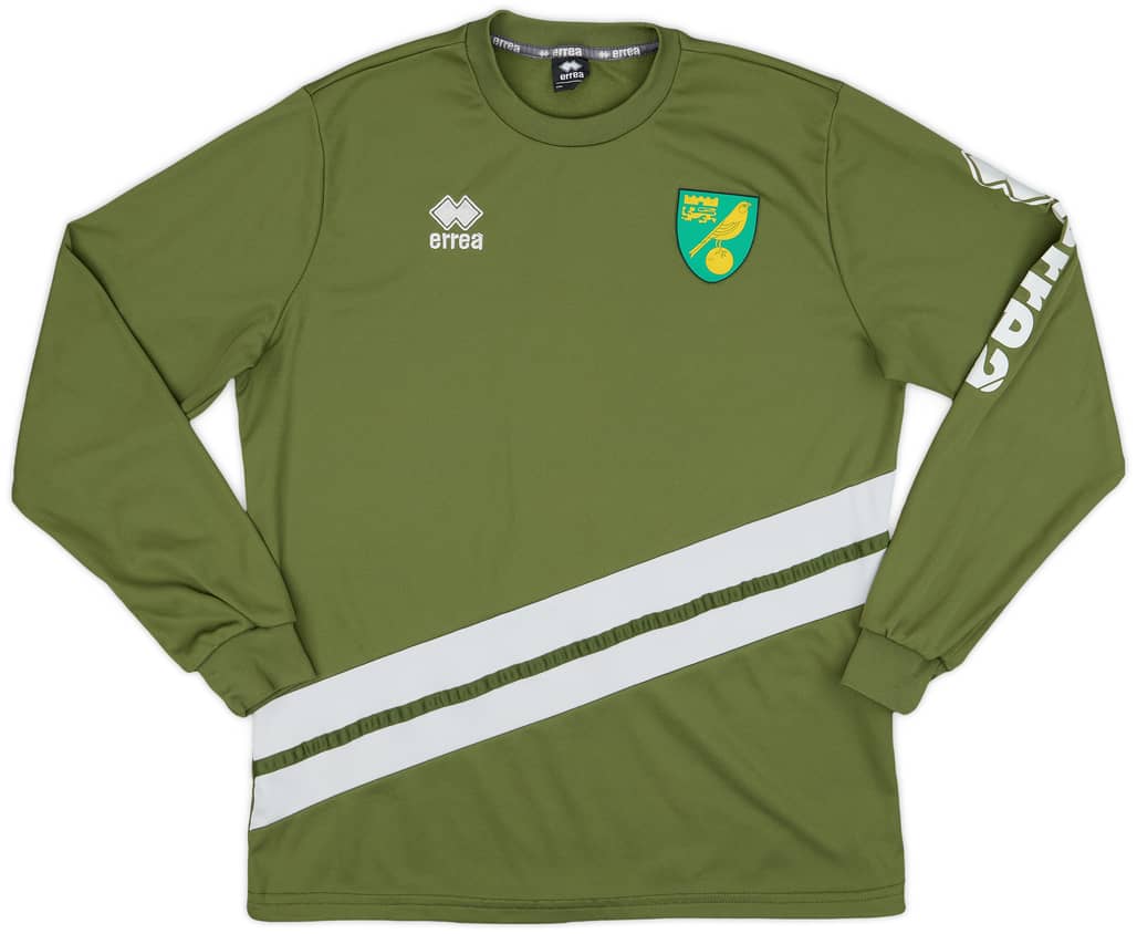 2017-18 Norwich Errea Sweat Top - 8/10 - (L)