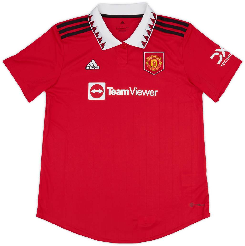 2022-23 Manchester United Home Shirt - 9/10 - (Women's L)