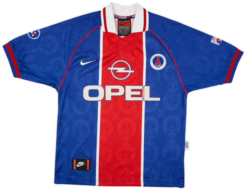 1996-97 Paris Saint-Germain Home Shirt - 7/10 - (S)