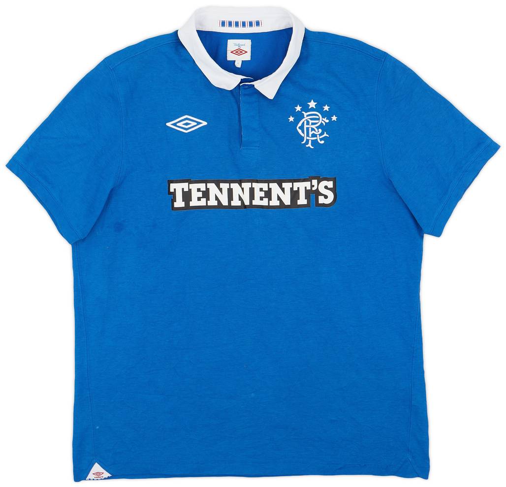 2010-11 Rangers Home Shirt - 8/10 - (L)