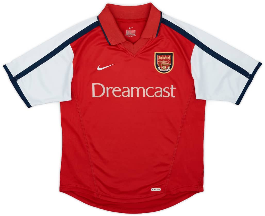 2000-02 Arsenal Home Shirt - 7/10 - (M.Boys)