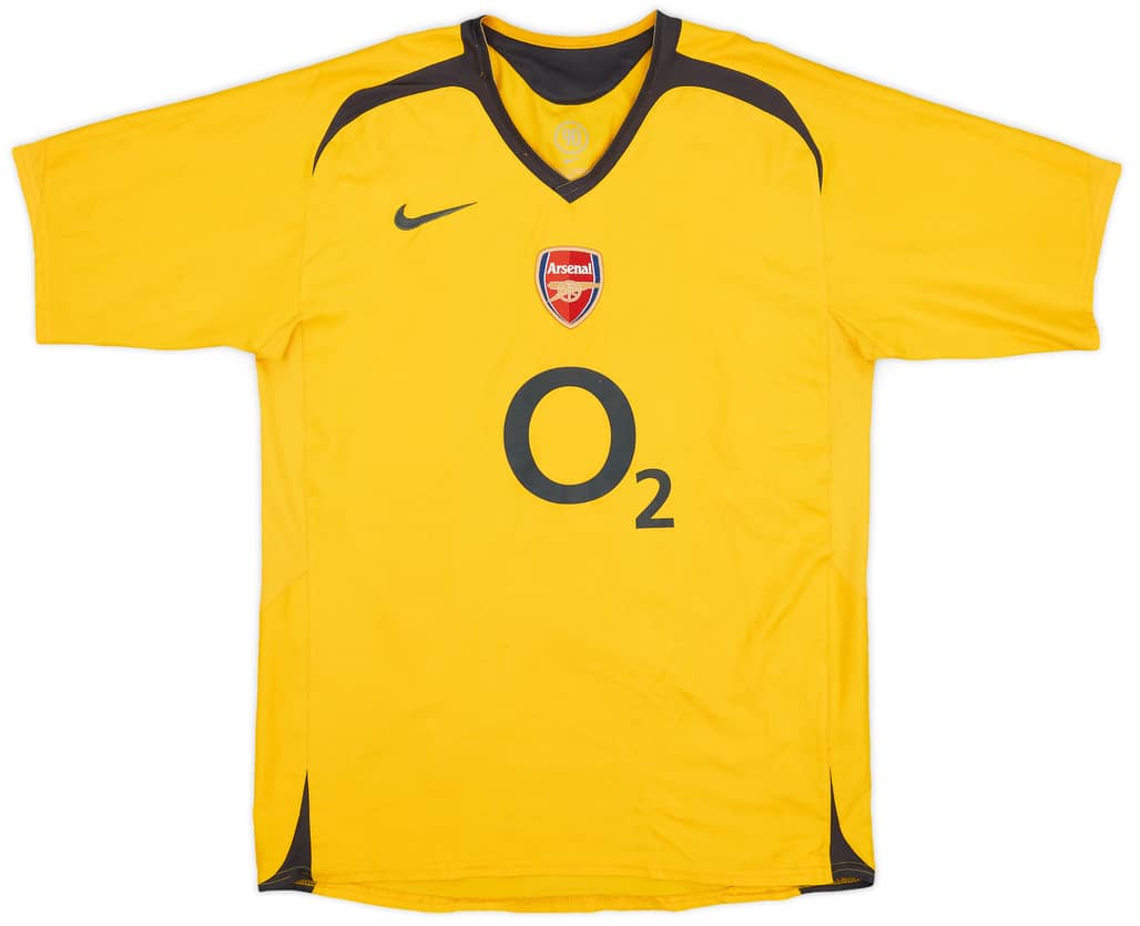 2005-06 Arsenal Away Shirt - 8/10 - (XL.Boys)
