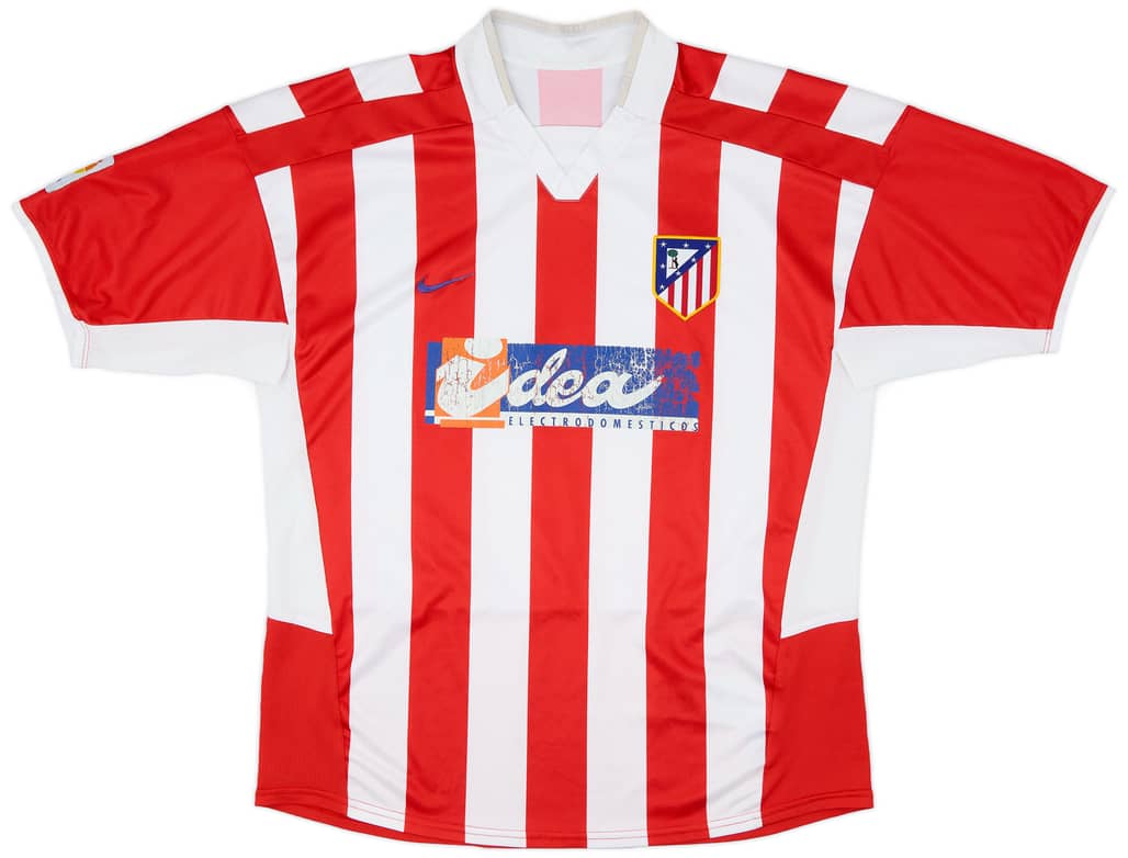 2002-03 Atletico Madrid Home Shirt - 5/10 - (L)