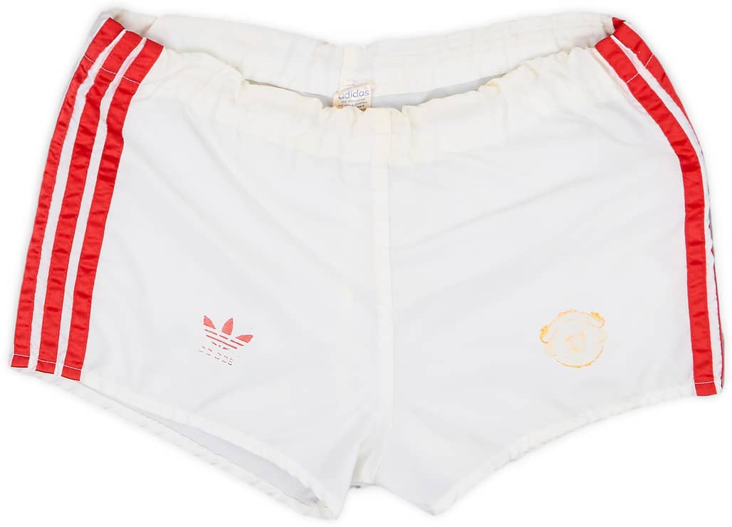1980-82 Manchester United Home Shorts - 4/10 - (XL.Boys)