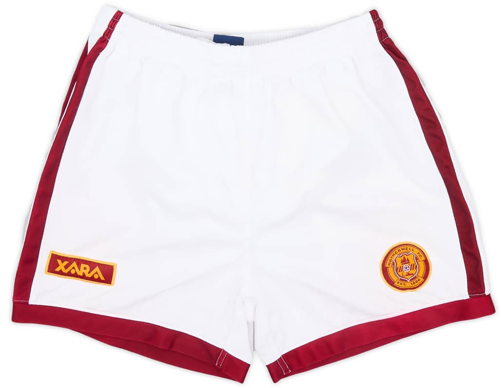 1998-99 Motherwell Home Shorts - 9/10 - (M)