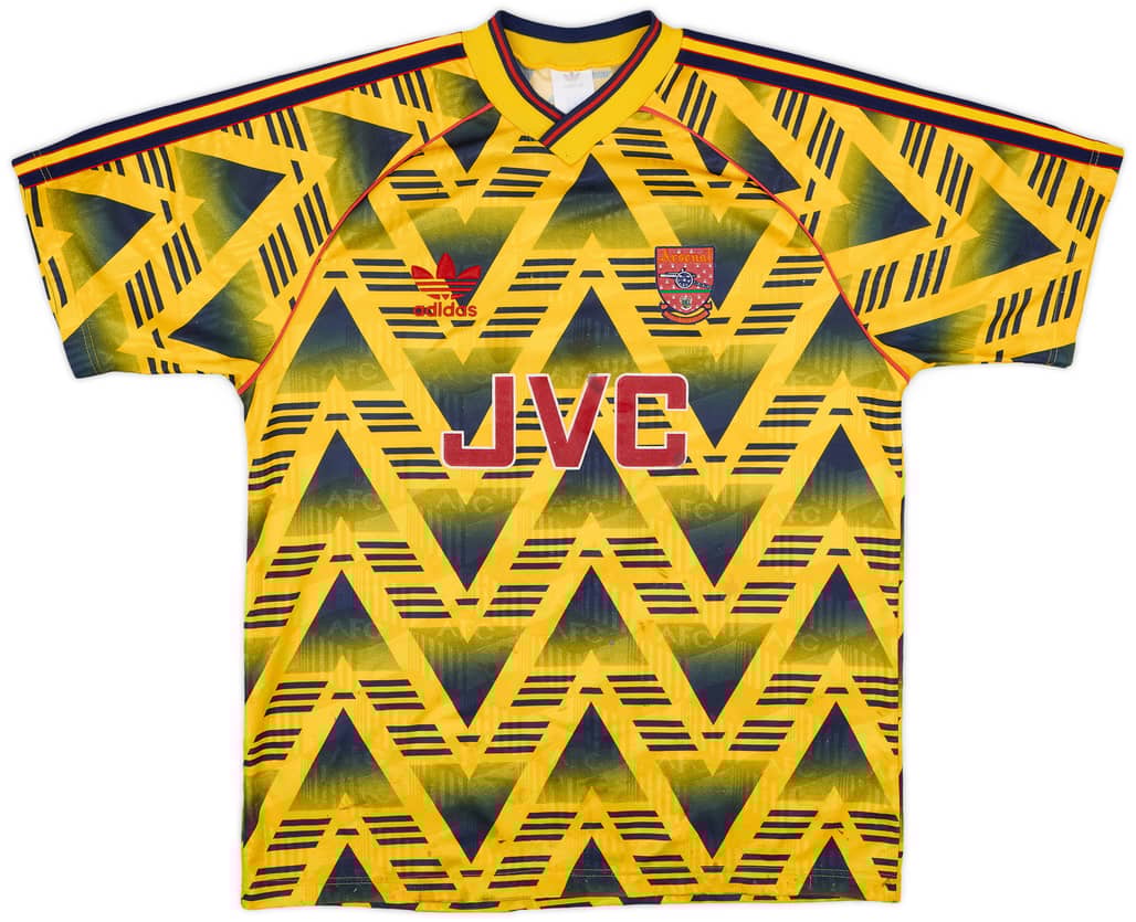 1991-93 Arsenal Away Shirt - 5/10 - (M)