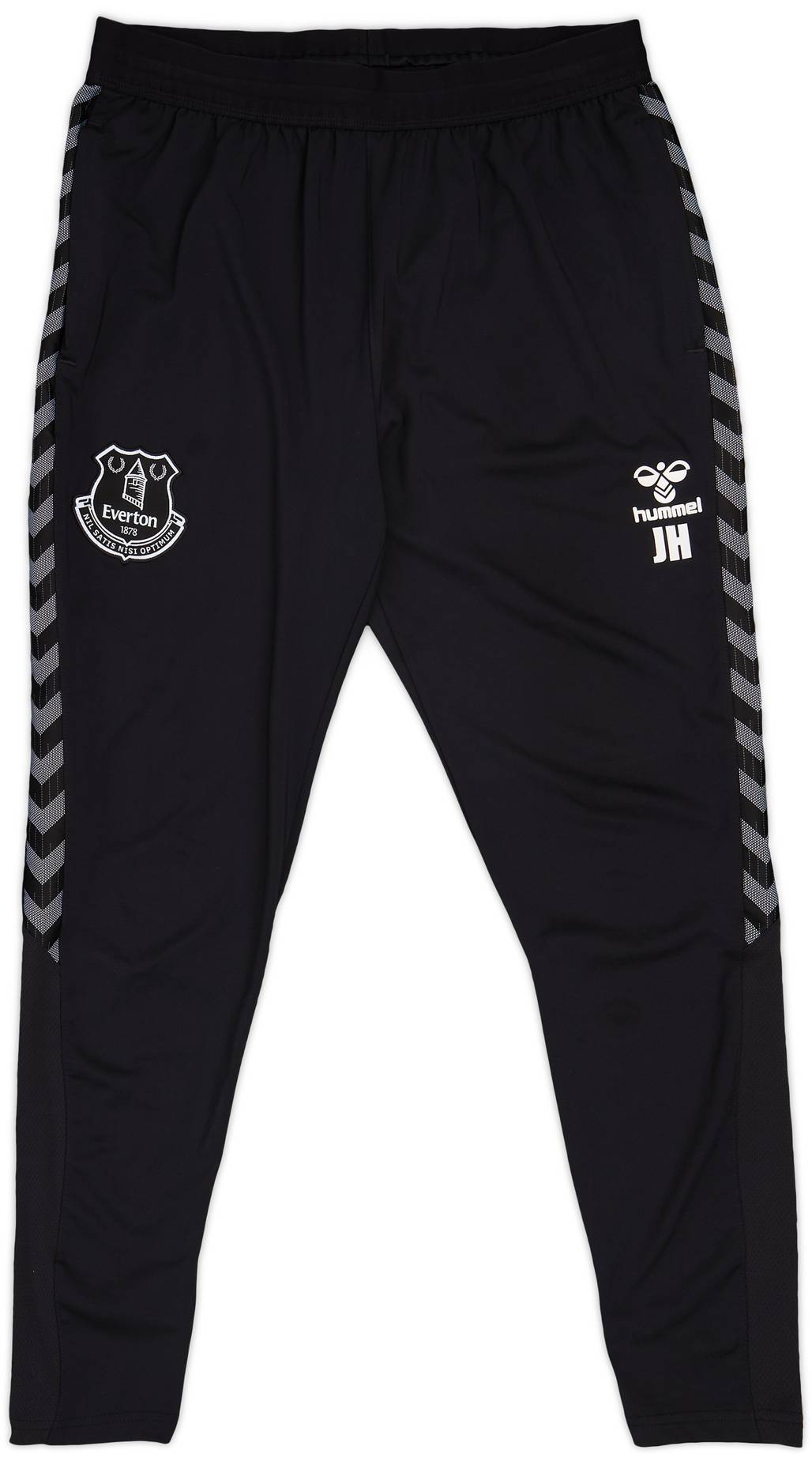 2023-24 Everton Staff Issue Hummel Track Pants/Bottoms 'JH' - 8/10 - (L)