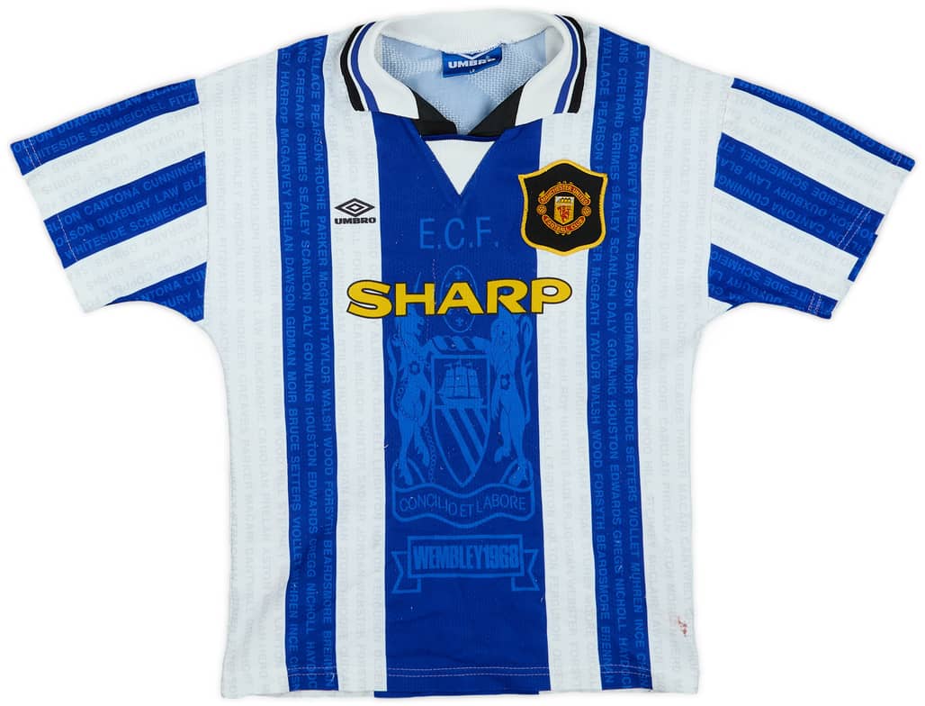 1994-96 Manchester United Third Shirt - 5/10 - (L.Boys)