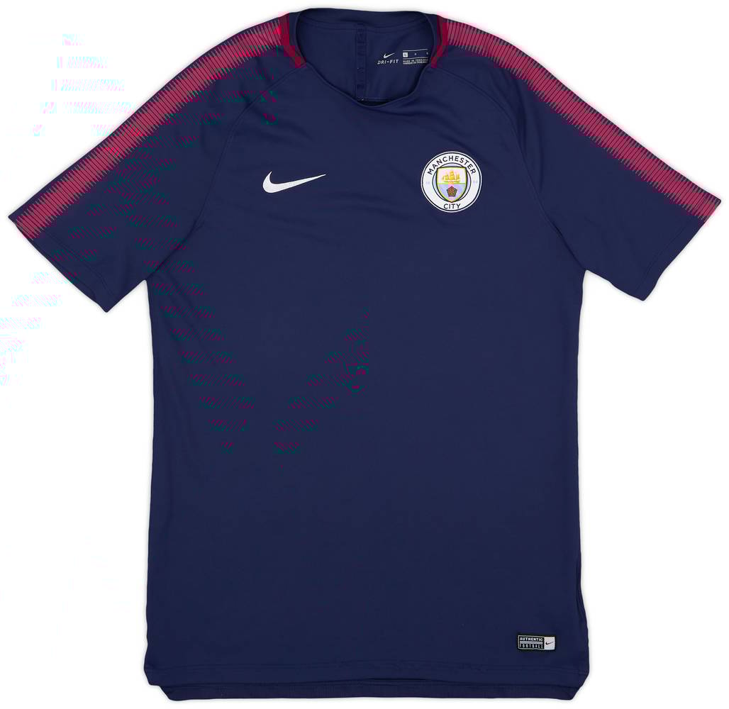2017-18 Manchester City Nike Training Shirt - 7/10 - (L)