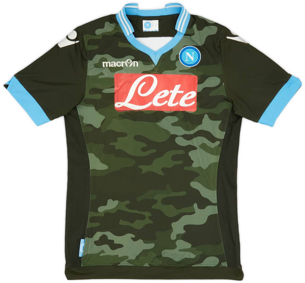 2013-14 Napoli Away Shirt - 5/10 - (XL)