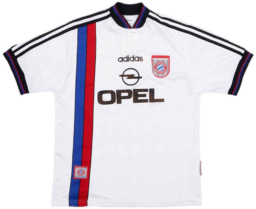 1996-98 Bayern Munich Away Shirt - 5/10 - (XL.Boys)