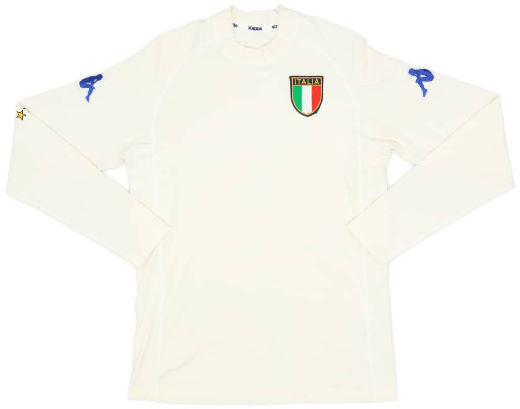 2000-01 Italy Away L/S Shirt - 8/10 - (M)
